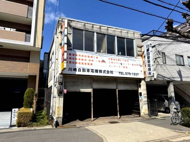 湊町3丁目の前面道路含む現地写真|建築条件無し
南東側　公道　幅員約20ｍ・接道約7.28ｍ
