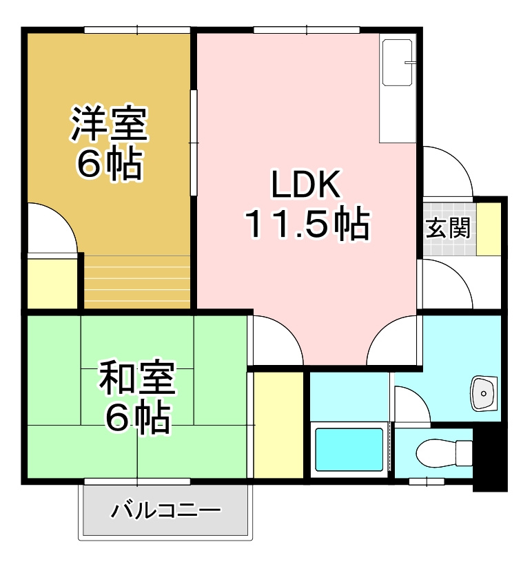 壱刻館の間取り