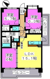 大野城市仲畑１丁目のマンションの画像