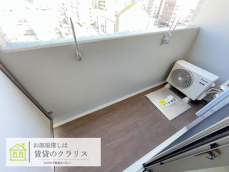 グラカン京都駅前 輝（かがやき）のバルコニー