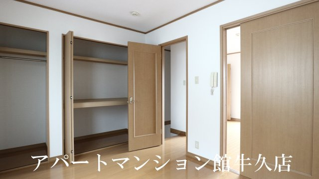 クレールつくばの寝室