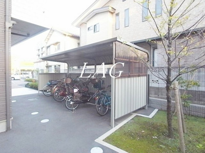 【その他共用部分】 | ヴィラ　ブラン | 駐輪場です。