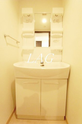 【洗面所】 | ヴィラ　ブラン | 洗面台です。