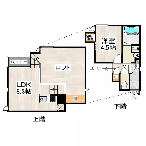 【間取り】 | CB高宮リーザ