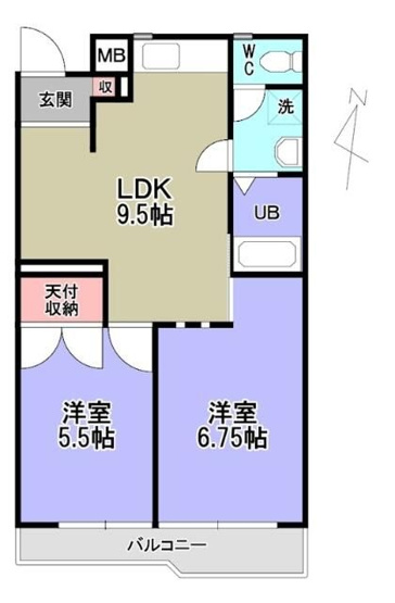 【間取り】 | グリーンシャイン芝