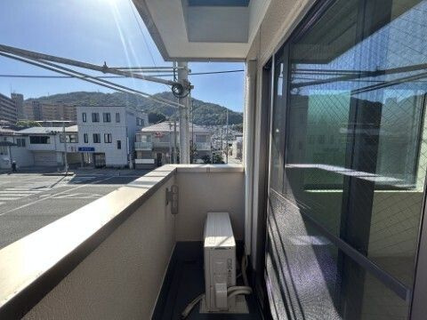 レヴァンテ宝塚のバルコニー