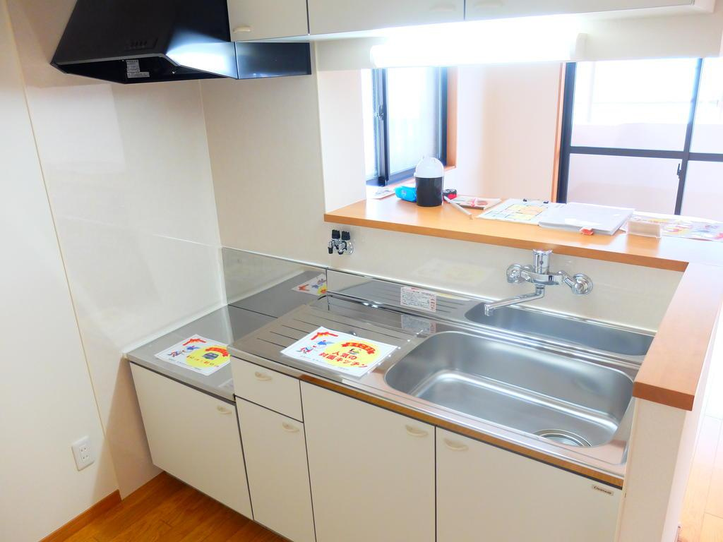 丹波篠山市網掛の賃貸マンションのキッチン|人気のカウンターキッチンです！！