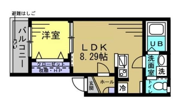 AJ南流山NorthⅤの間取り|間取りです。