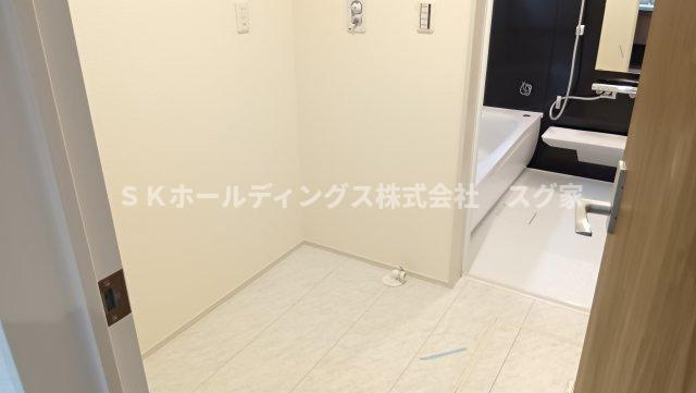 南丹市園部町本町新築戸建て住宅のランドリースペース