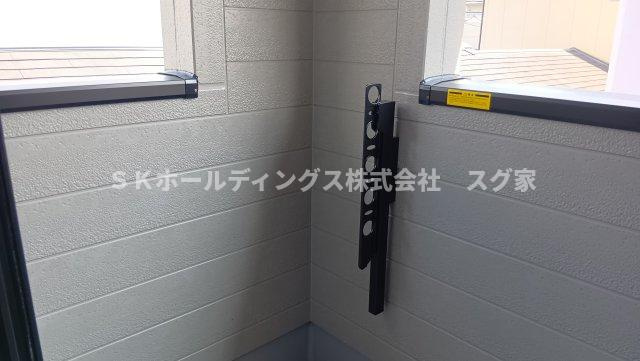 南丹市園部町本町新築戸建て住宅のバルコニー