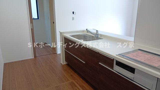 南丹市園部町本町新築戸建て住宅のキッチン