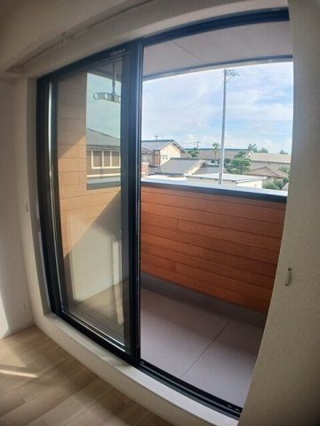 グレース北園Ⅲのバルコニー