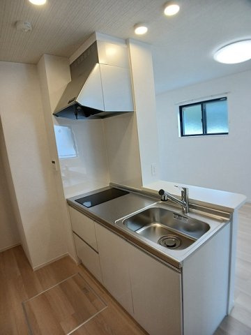 メゾンシエルブルーのキッチン