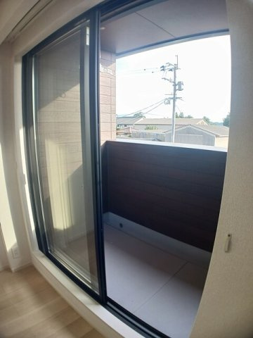 グレース北園Ⅴのバルコニー