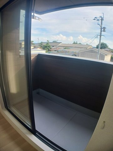 グレース北園Ⅴのバルコニー