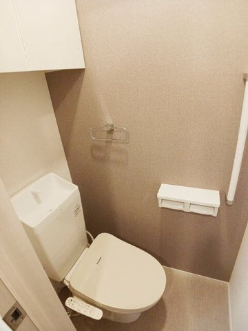 熊本市東区小山２丁目のアパートのトイレ