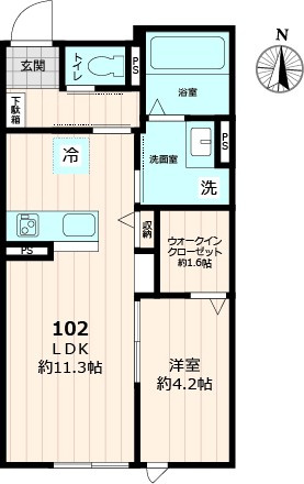 THE　OASISの間取り