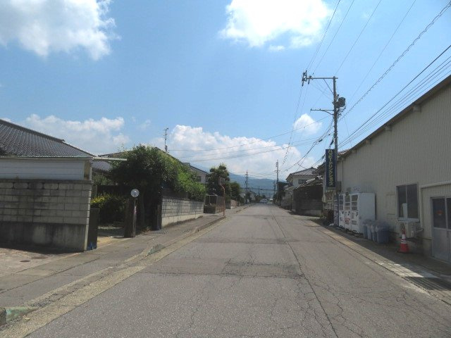 住吉　中古住宅の前面道路含む現地写真