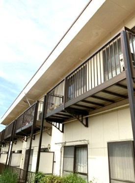 八王子市下恩方町のアパートの外観