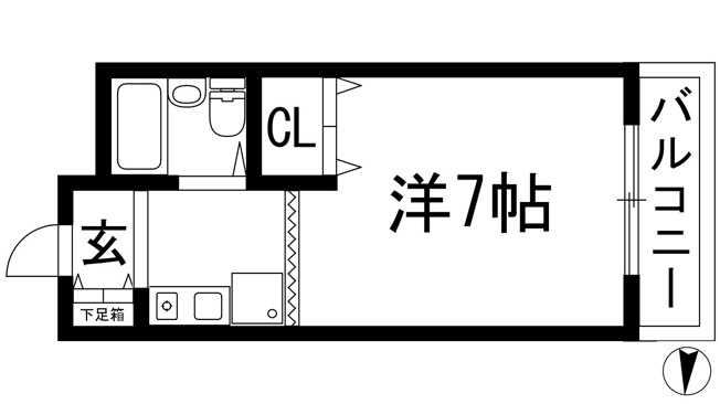 【間取り】 | メゾン鼓ヶ滝