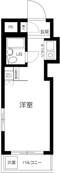 【間取り】 | スカイコート蒲田