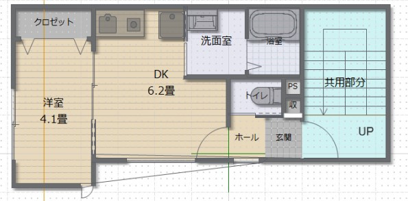 グランハイツウキジマの間取り