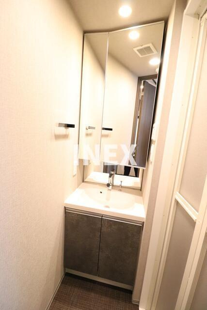 横浜市南区新川町１丁目の賃貸マンションの独立洗面台