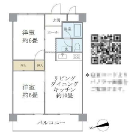 シャルム・Ｋ・カーサの間取り