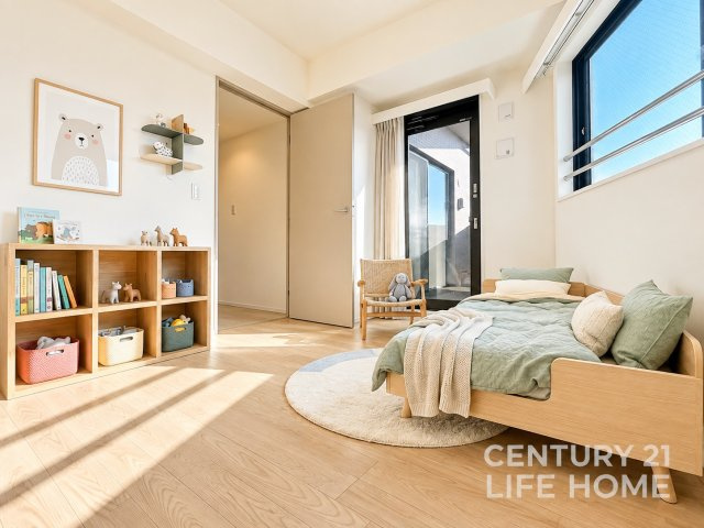 【子供部屋】 | ソオワ川崎ウエスト | ゆったりした子供部屋です