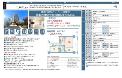 【その他】 | サンクタスガーデン北千住　仲介手数料無料＋40万円現金プレゼント中