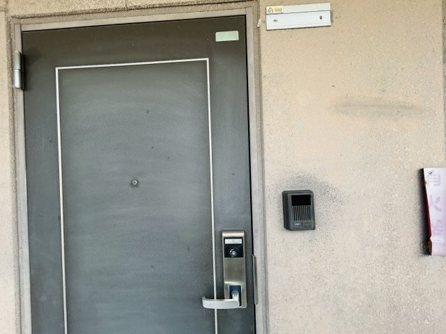 サンルーム秋桜の玄関