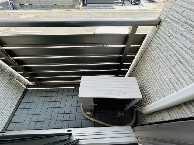 クレイノ木屋のバルコニー