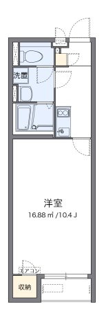 クレイノ木屋の間取り|代表的な間取のため実際の間取とは異なる場合があります