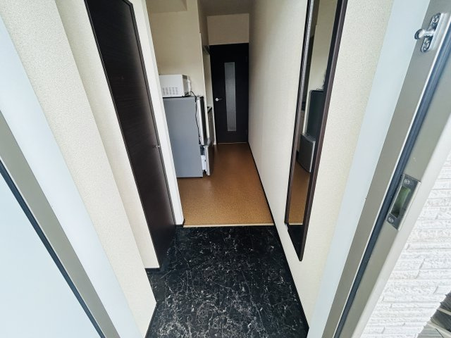 クレイノ木屋の玄関