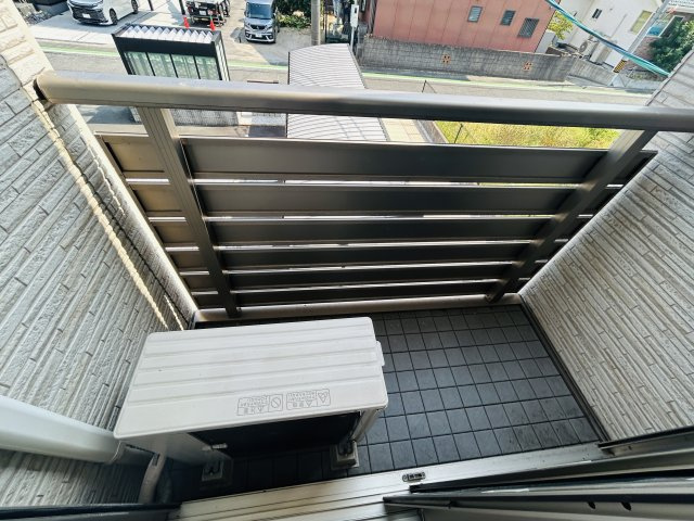 クレイノ木屋のバルコニー