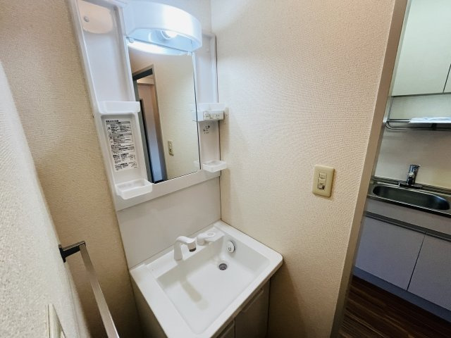 ビューハイツ吉備路の洗面所