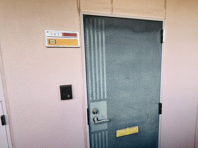 ビューハイツ吉備路の玄関