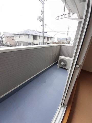 ＲｉｖｅｒＳｉｄｅ東祥Ｂのバルコニー