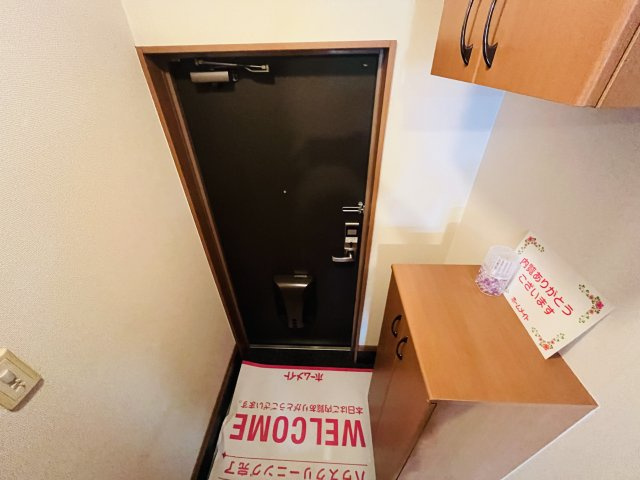 ピアッツア紗梨の玄関