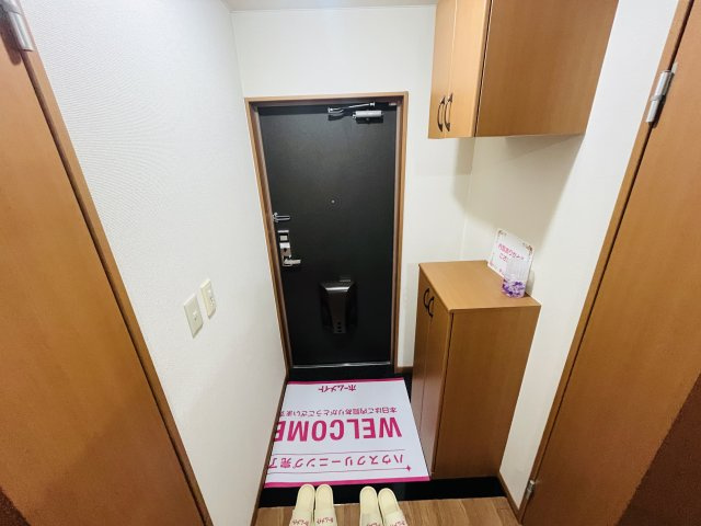 ピアッツア紗梨の玄関