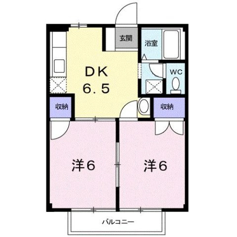 オリ－ブ滝沢の間取り