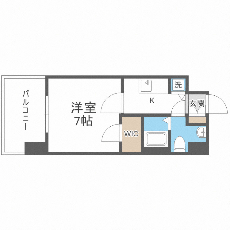 T’s SQUARE 大阪城の間取り