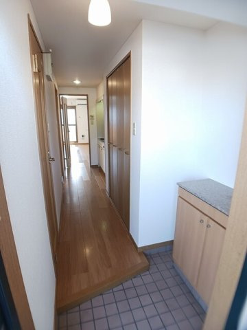 プラシード倉敷の玄関