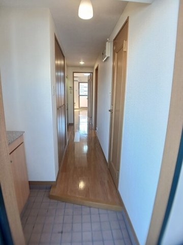 プラシード倉敷の玄関