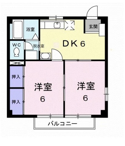 グリーンハウスおがわの間取り