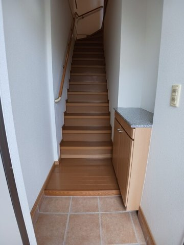 クラベールＡの玄関