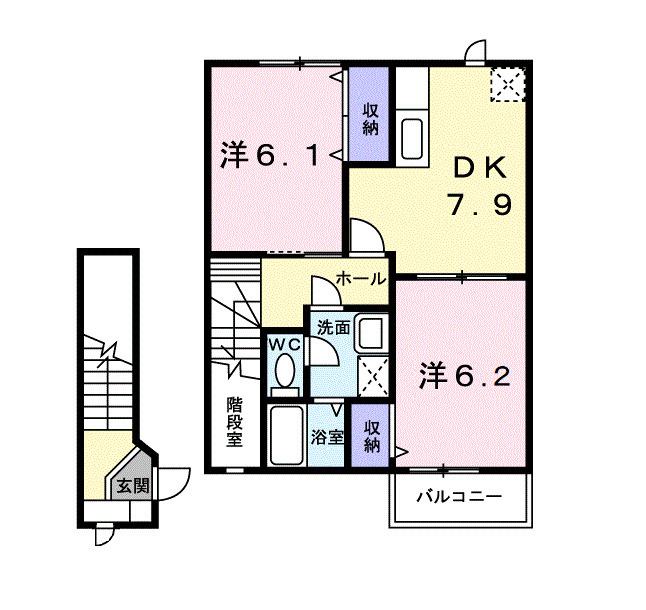 エクセレンスの間取り