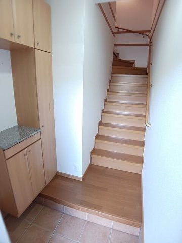 レジデンス　ヒロＣの玄関
