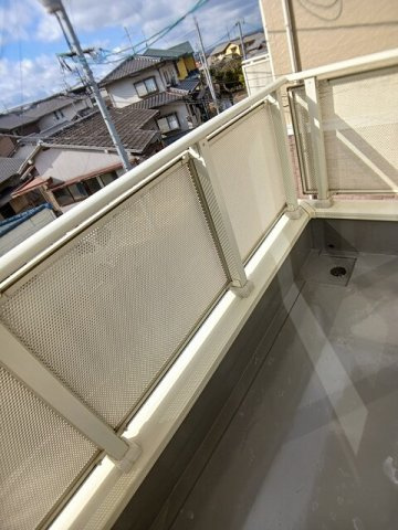 クラベールＡのバルコニー