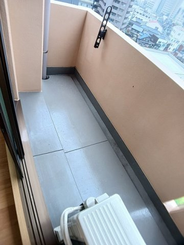 プラシード倉敷のバルコニー